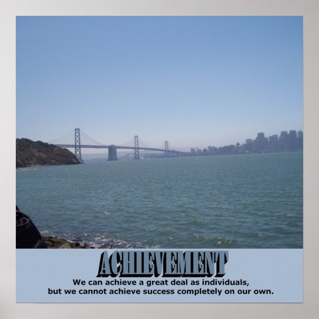 Leistung (über die Bucht hinweg) Print Poster (Vorne)