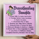 Leistungen beim Stillen Top 10 Liste für das Still Poster<br><div class="desc">Ein großartiges Poster für Geburtshelfer oder Gynäkologen, um die Vorteile des Stillens ihren Patienten mitzuteilen. Frauen sollten über all die wunderbaren Gründe aufgeklärt werden, ihr Kind zu pflegen. Muttermilch enthält Antikörper, die Ihre Kinder vor Krankheiten schützen. Es ist so formuliert, dass eine perfekte Ernährung des Säuglings gewährleistet ist, es ist...</div>