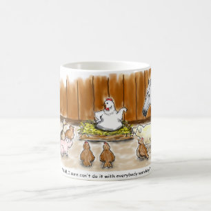 Leistungs-Angst Kaffeetasse