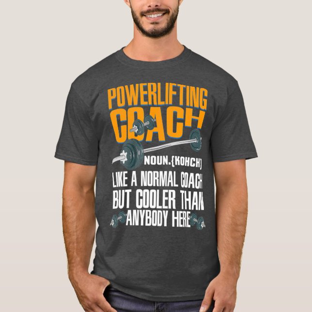 Leistungsstarke Busdefinition für Gym-Buddys T-Shirt (Vorderseite)