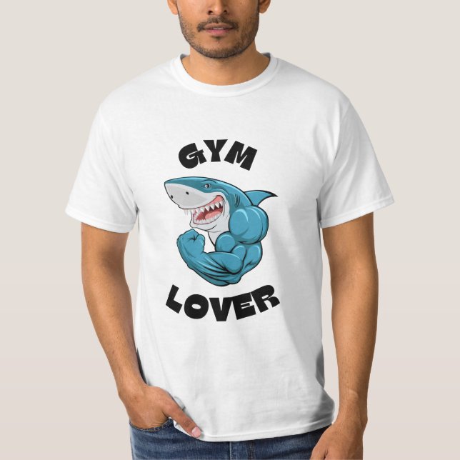 Leistungsstarke Finden: T-Shirt "Gym Lover" (Vorderseite)