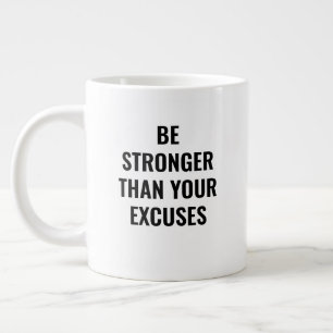 Leistungsstarke Tasse für Fitness oder Arbeitsziel