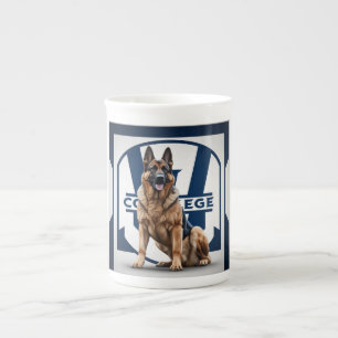 Leistungsstarker Rasse Hund: Deutscher Schäferhund Prozellantasse