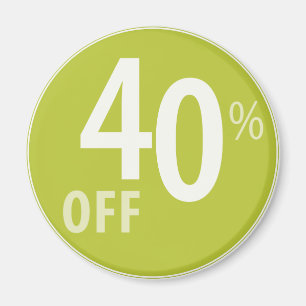 Leistungsstarkes 40%-OFF-Sign - Magnete