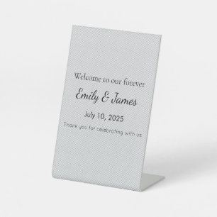 Leistungsstarkes individuelles Babyduschzeichen Sockelschild