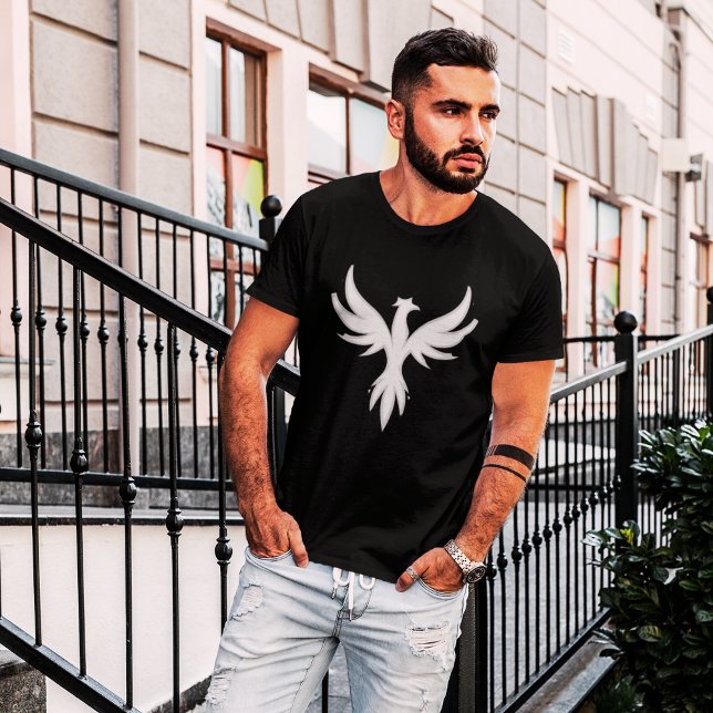 Leistungsstarkes Modern Phoenix Rising Men's Tshir T-Shirt (Von Creator hochgeladen)