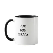 LEITEN MIT ENERGIEKAFFEE-TASSE