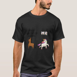 Leitende Pflegekraft Director Unicorn Nurse Direct T-Shirt
