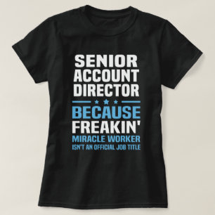 Leitender Account-Direktor T-Shirt