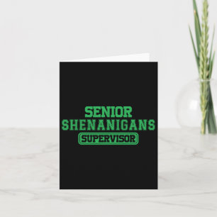 Leitender Shenanigans Shenanigans Supervisor-Koord Karte