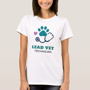🩺 Leitender Veterinärtechniker Team der Tierklini T-Shirt