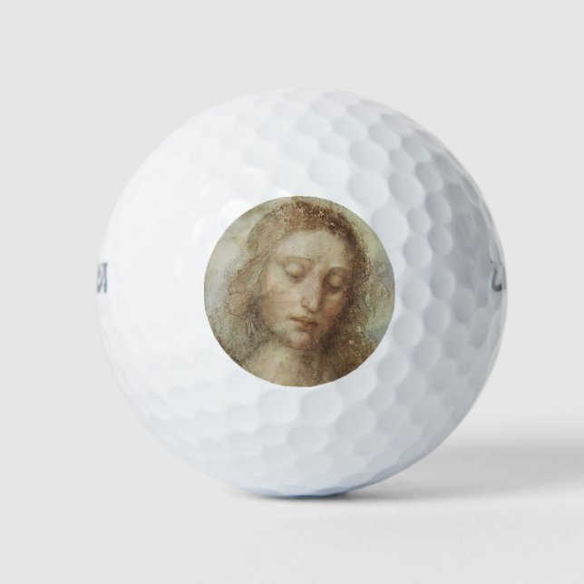 Leiter Christi (Christentum) (Leonardo da Vinci) Golfball (Vorderseite)