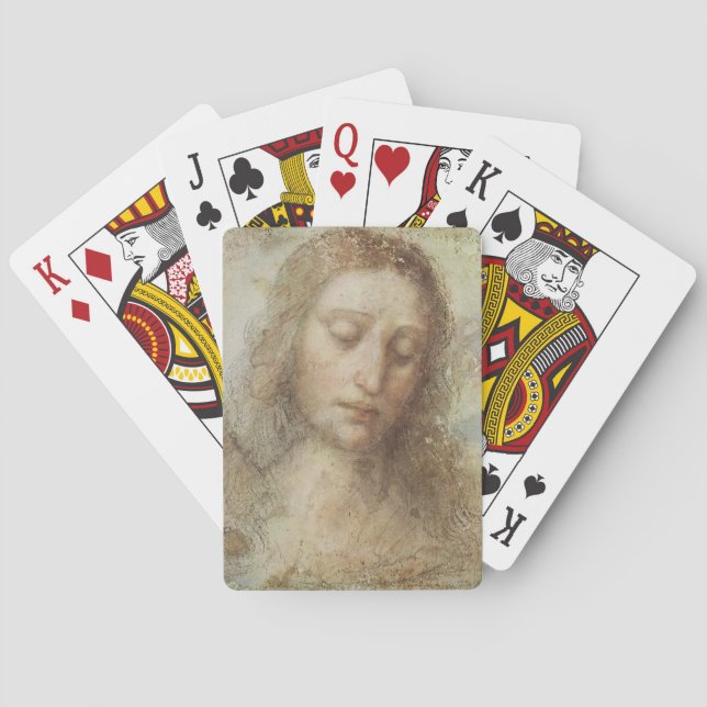 Leiter Christi (Christentum) (Leonardo da Vinci) Spielkarten (Rückseite)