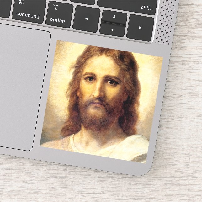 Leiter Christi von Heinrich Hofmann Aufkleber (Detail)