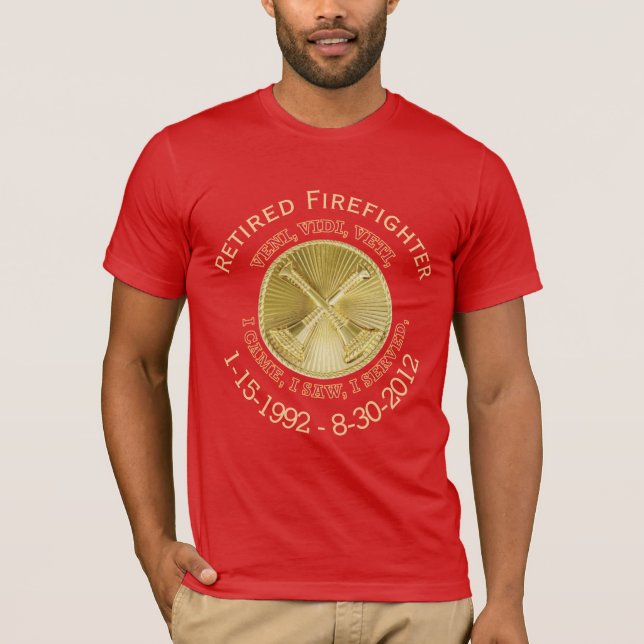 Leiter der Abteilung Feuerwehr des VVV-Großraumsch T-Shirt (Vorderseite)