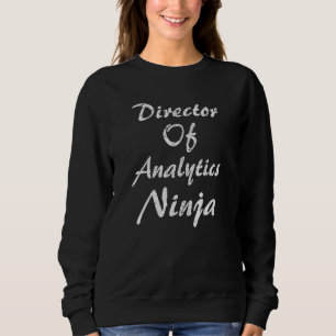 Leiter der Analyseberufsarbeit Sweatshirt