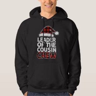 Leiter der Cousin Crew Weihnachten Buffalo Red Pl Hoodie