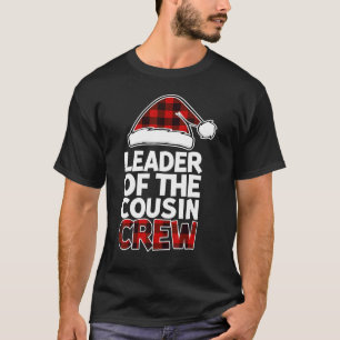 Leiter der Cousin Crew Weihnachten Buffalo Red Pl T-Shirt
