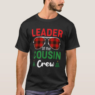 Leiter der Cousin Crew Weihnachten Buffalo Red Pl T-Shirt