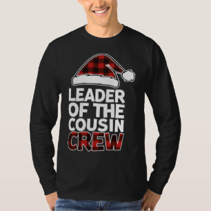 Leiter der Cousin Crew Weihnachten Buffalo Red Pl T-Shirt
