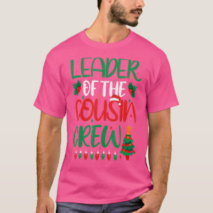 Leiter der Cousin Crew Weihnachtsfamilie Kostüm T-Shirt