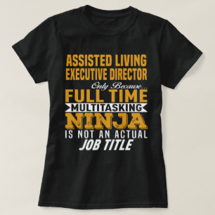 Leiter der Führungskraft für unterstütztes Leben T-Shirt
