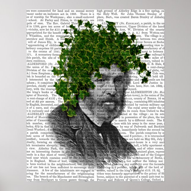 Leiter der Pflanze Poster (Vorne)