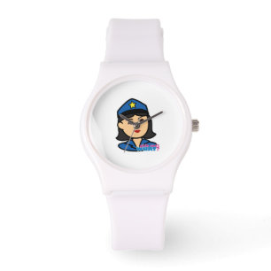 Leiter der Polizeiwache Armbanduhr