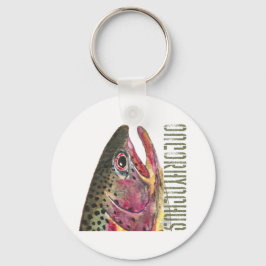 Leiter der Regenbogenforelle Schlüsselanhänger