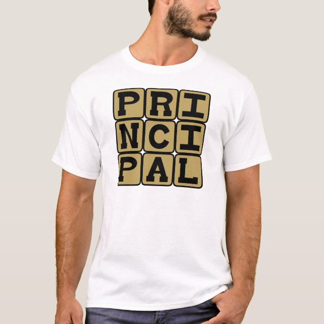 Leiter der Schule T-Shirt (Vorderseite)