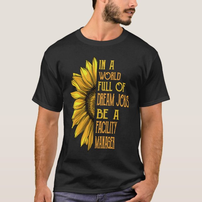Leiter der Sonnenblume T-Shirt (Vorderseite)