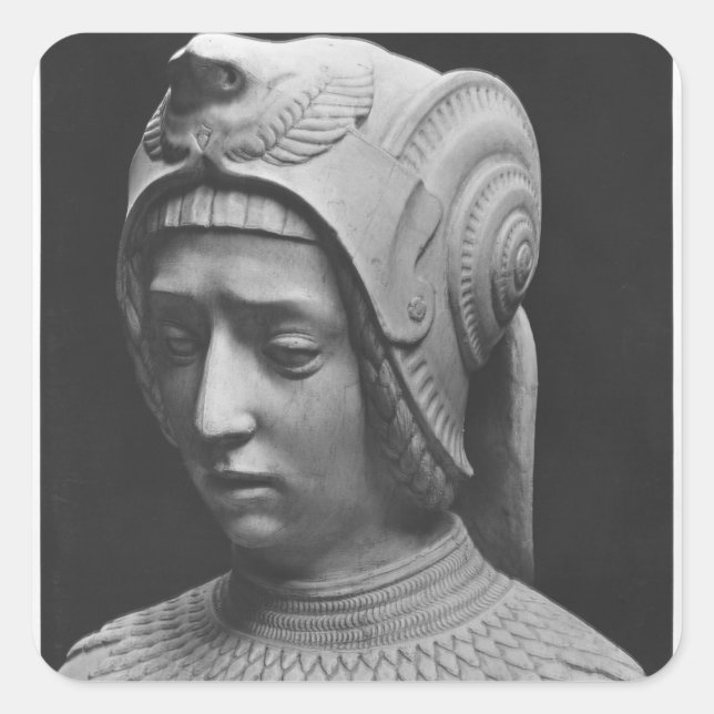 Leiter der Stellung Quadratischer Aufkleber (Vorderseite)