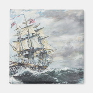 Leiter der US-Verfassung für HM Frigate Guerriere Magnet