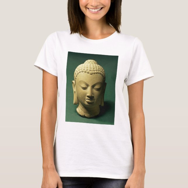 Leiter des Buddha, Sarnath (Sandstein) T-Shirt (Vorderseite)