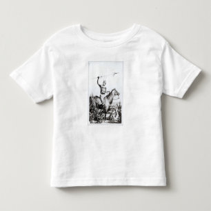 Leiter des Charruas, graviert von C. Motte Kleinkind T-shirt