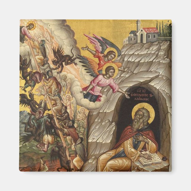 Leiter des göttlichen Aufstiegs von Emmanuel Tzane Magnet (Vorne)