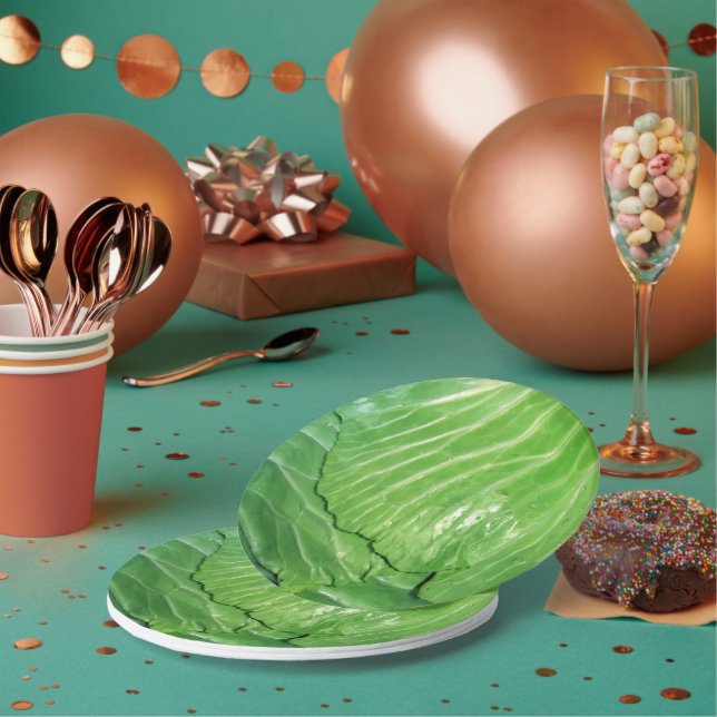 Leiter des Kabbage Pappteller (Multi)