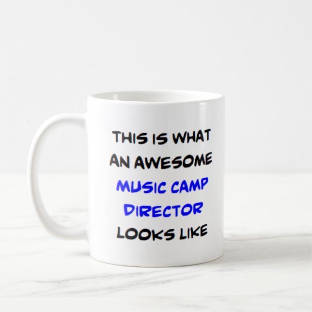 Leiter des Musikcamps, phantastisch Kaffeetasse (Links)