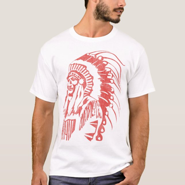 Leiter des nationalen Amerikanischen Ureinwohners  T-Shirt (Vorderseite)