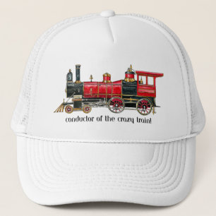 Leiter des verrückten Zuges! Baseball Cap Truckerkappe