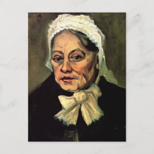 Leiter einer alten Weißen Kapelle von Vincent van  Postkarte