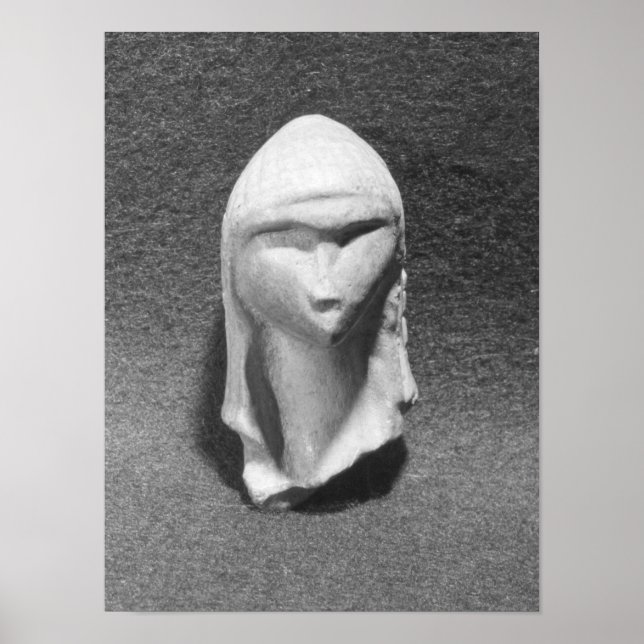 Leiter einer Frau, bekannt als Venus von Brassempo Poster (Vorne)