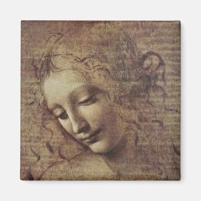 Leiter einer jungen Frau mit Tousled Hair oder, Le Magnet (Vorne)