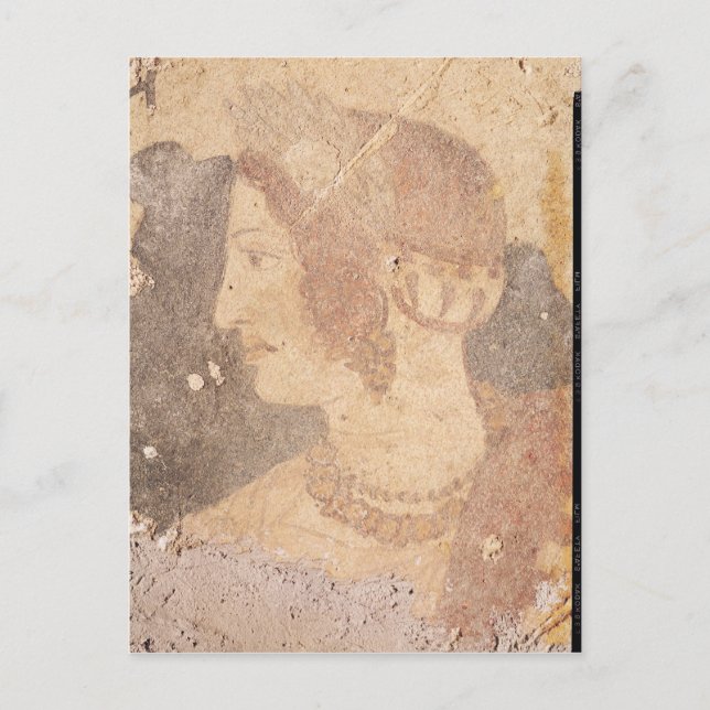 Leiter einer jungen Frau, Velia Postkarte (Vorderseite)