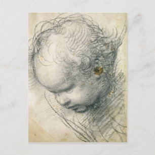 Leiter eines Cherub Postkarte