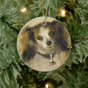 Leiter eines Hundes, Auguste Renoir Art Keramik Ornament