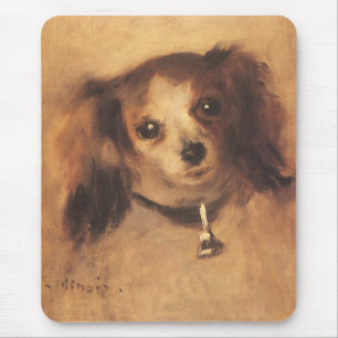 Leiter eines Hundes von Pierre Renoir, Vintage Kun Mousepad