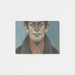 Leiter eines Mannes mit roten Augen (L.S. Lowry) Post-it Klebezettel