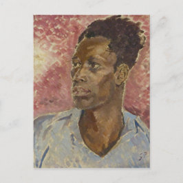 Leiter eines Mannes von Philpot Postkarte