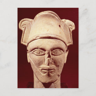 Leiter eines sechstäblichen Häuptlings mit ägyptis Postkarte